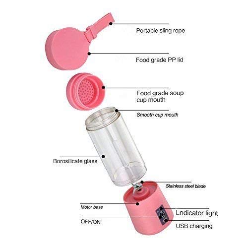 Rechargeable Portable Juicer Electric Mixer