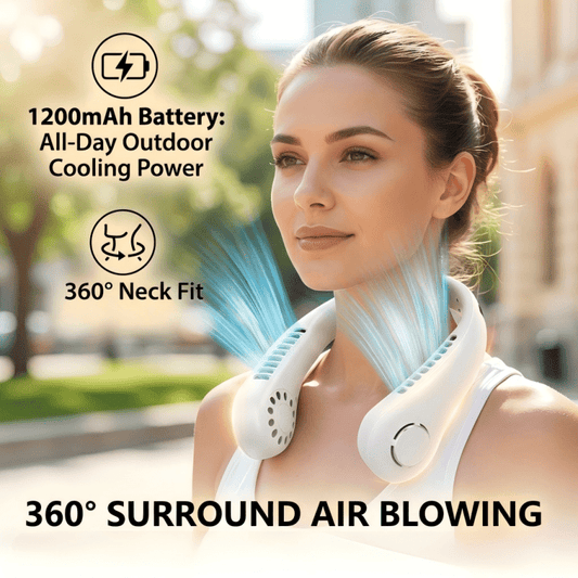 BreezeGo™ Portable Neck Fan