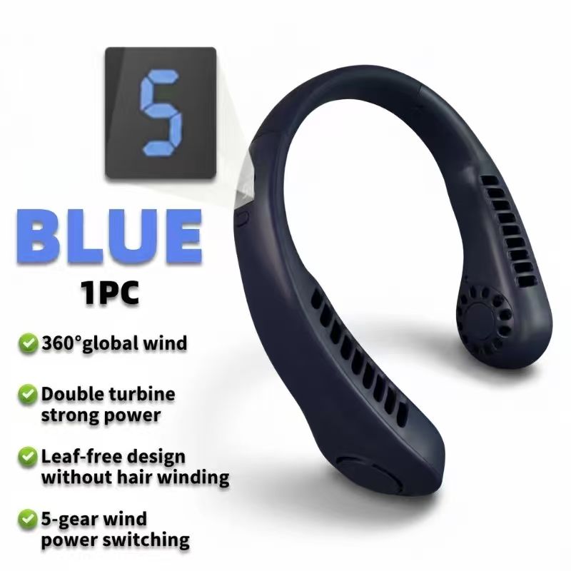 BreezeGo™ Portable Neck Fan